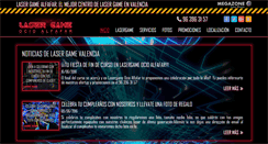 Desktop Screenshot of lasergamealfafar.com
